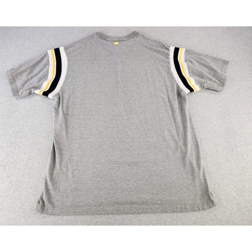 Vintage Y2K Echo Unlimited Thick T-shirt Pittsburgh Steelers Colors Men's XL 2XL - Picture 10 of 12